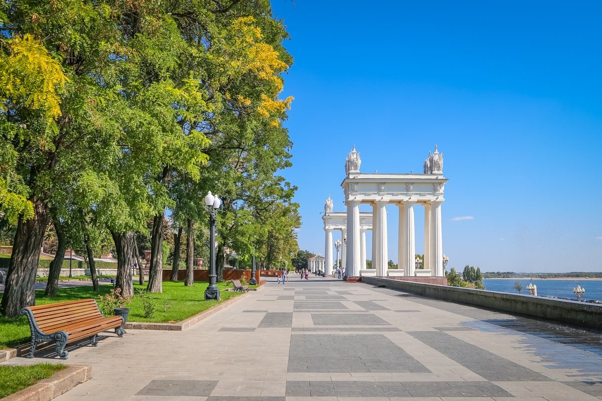 центральная набережная в волгограде