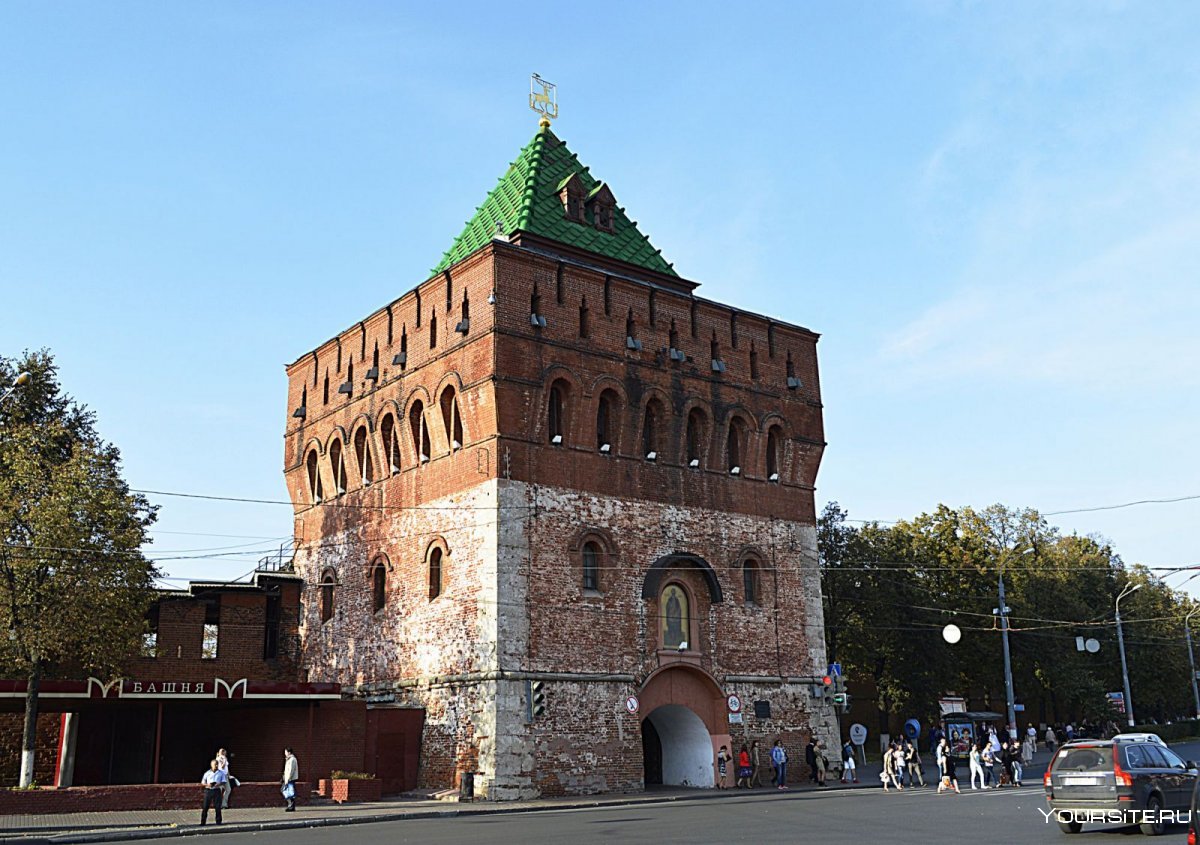 Башни нижегородского кремля