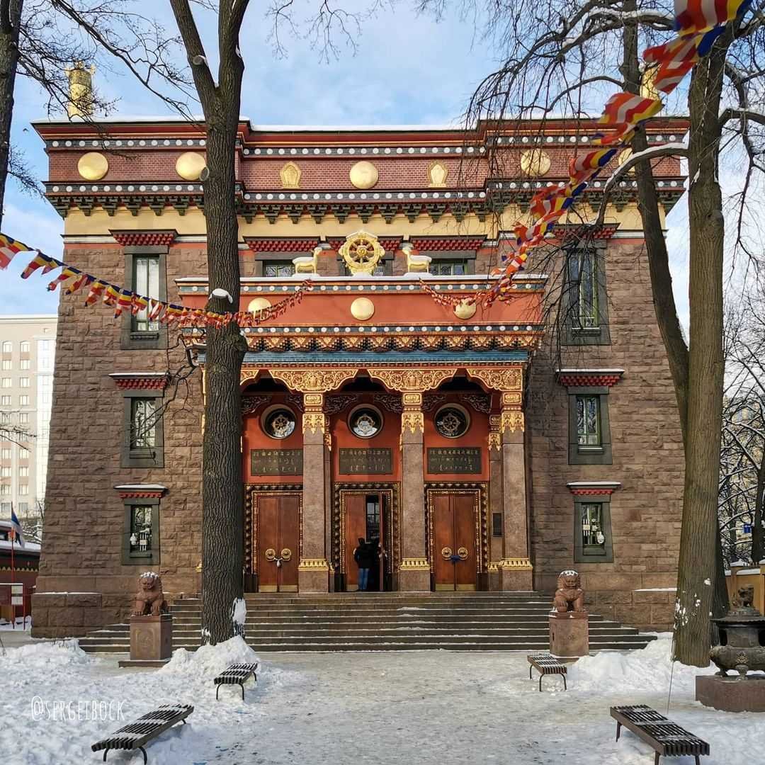 Буддийский храм в санкт петербурге фото