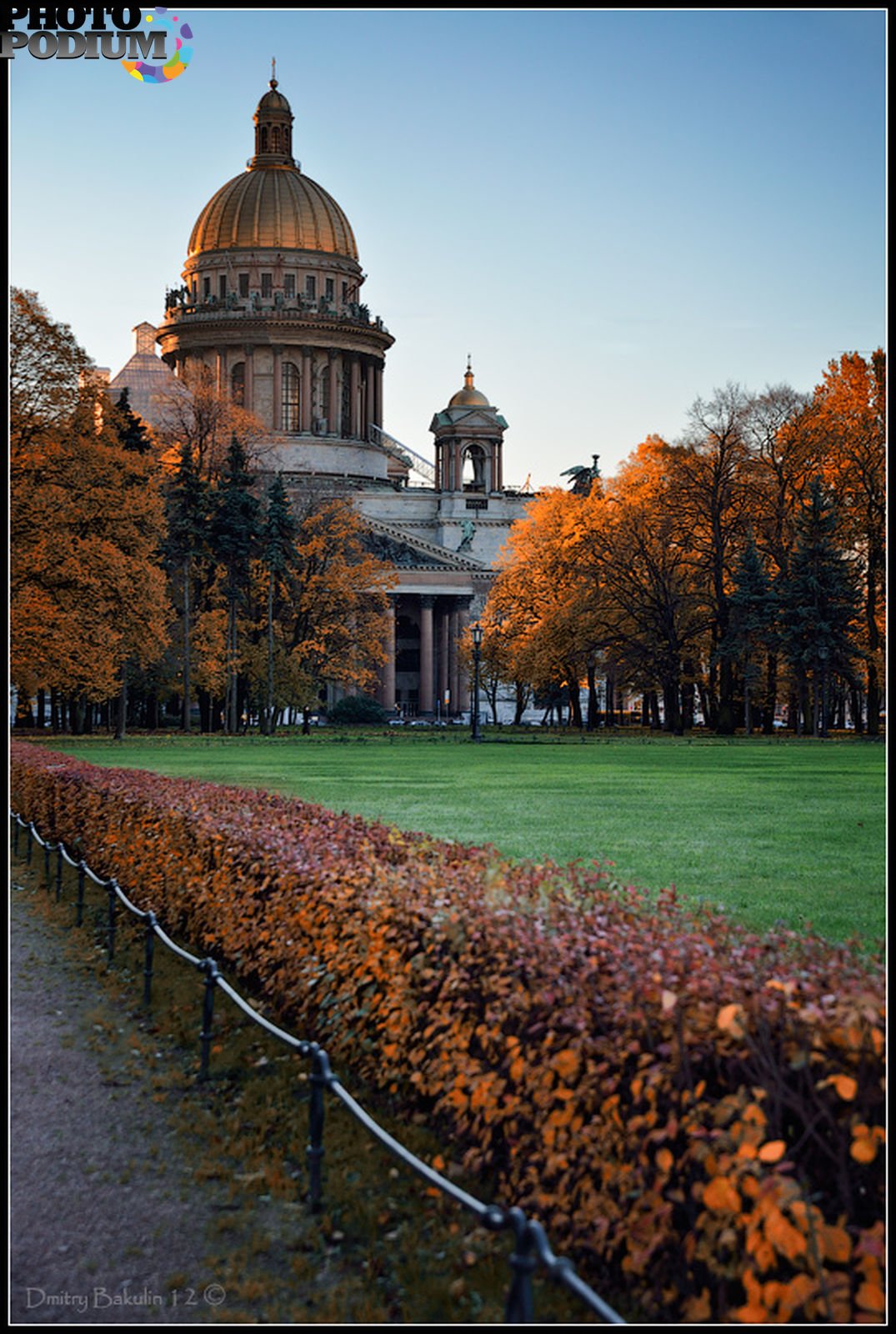 Санкт петербург осенью фото
