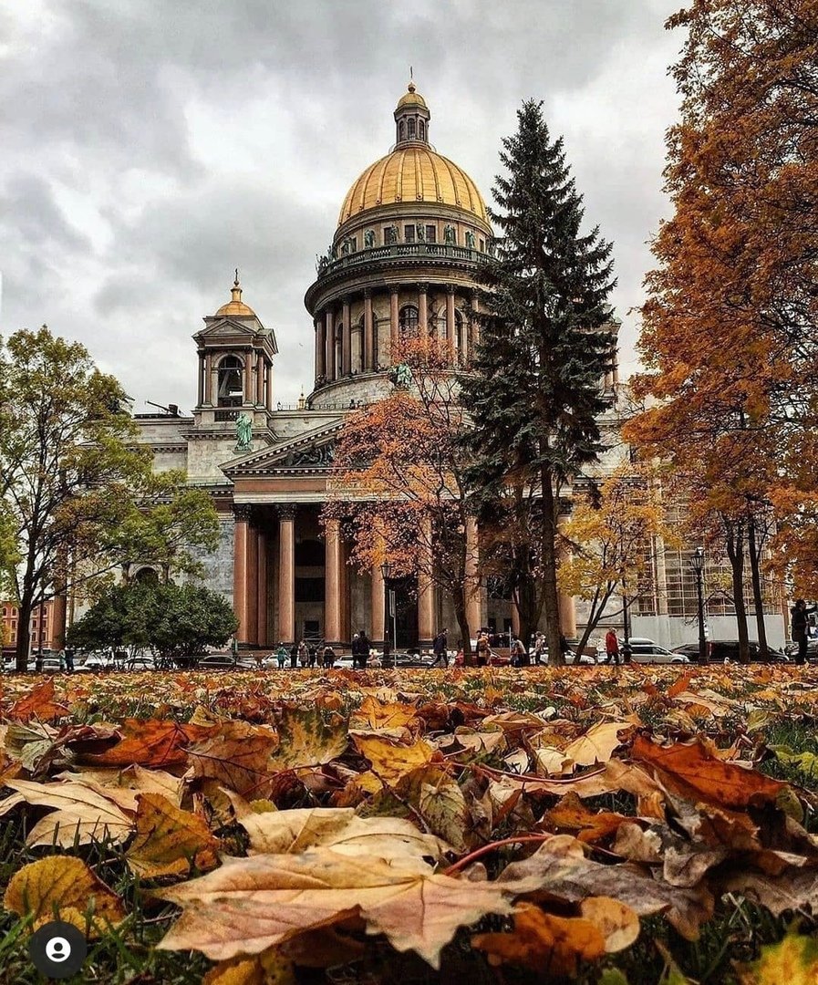 Санкт петербург осенью фото