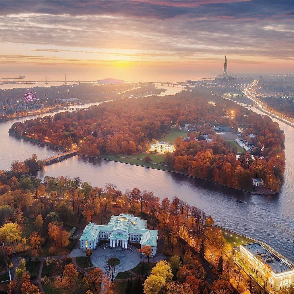 Елагин остров в Санкт-Петербурге