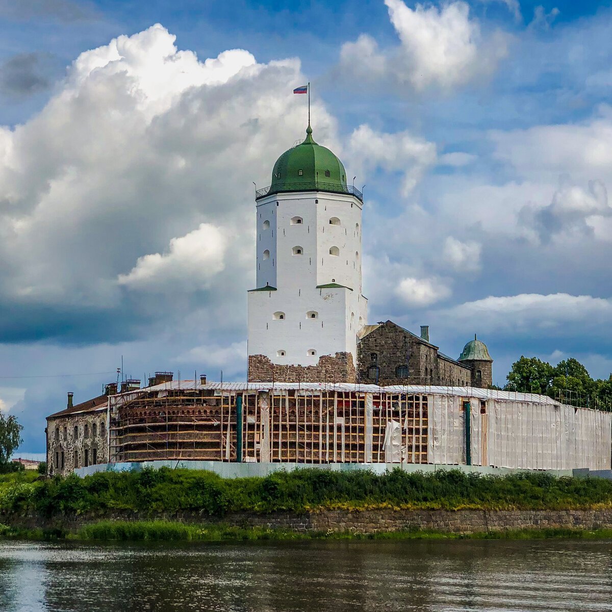 Выборг прогулка по городу