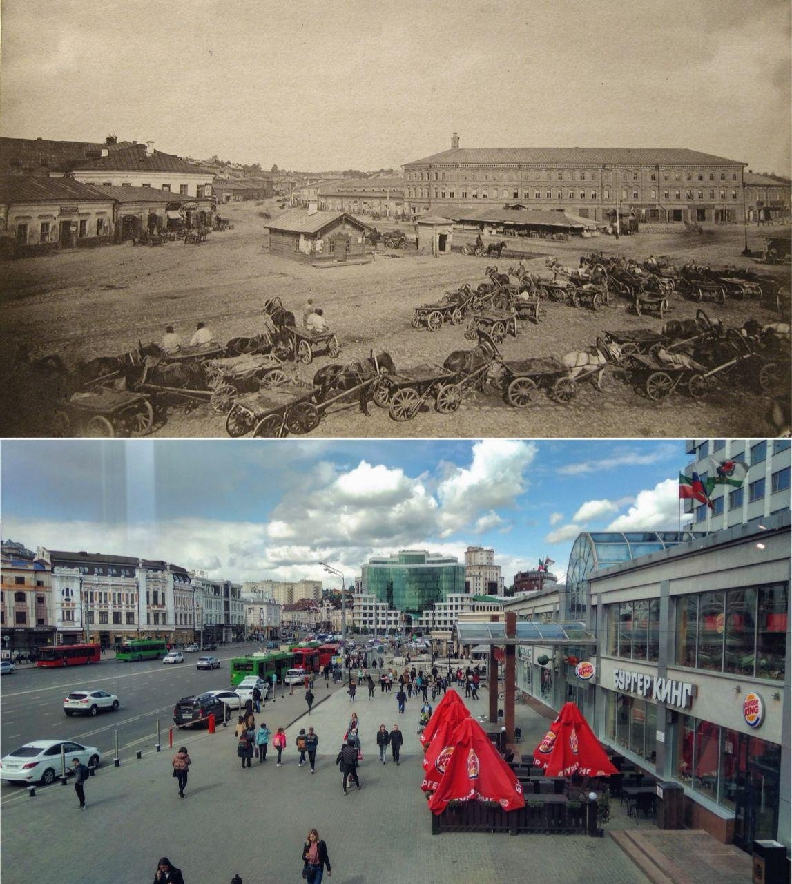 Сенной базар Казань 19 век