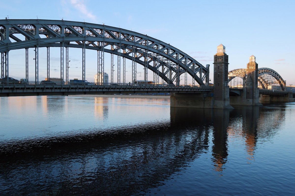 как разводится большеохтинский мост в санкт петербурге