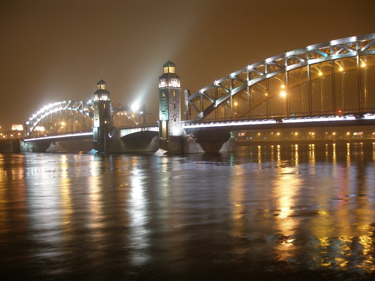 Мост петра великого в санкт