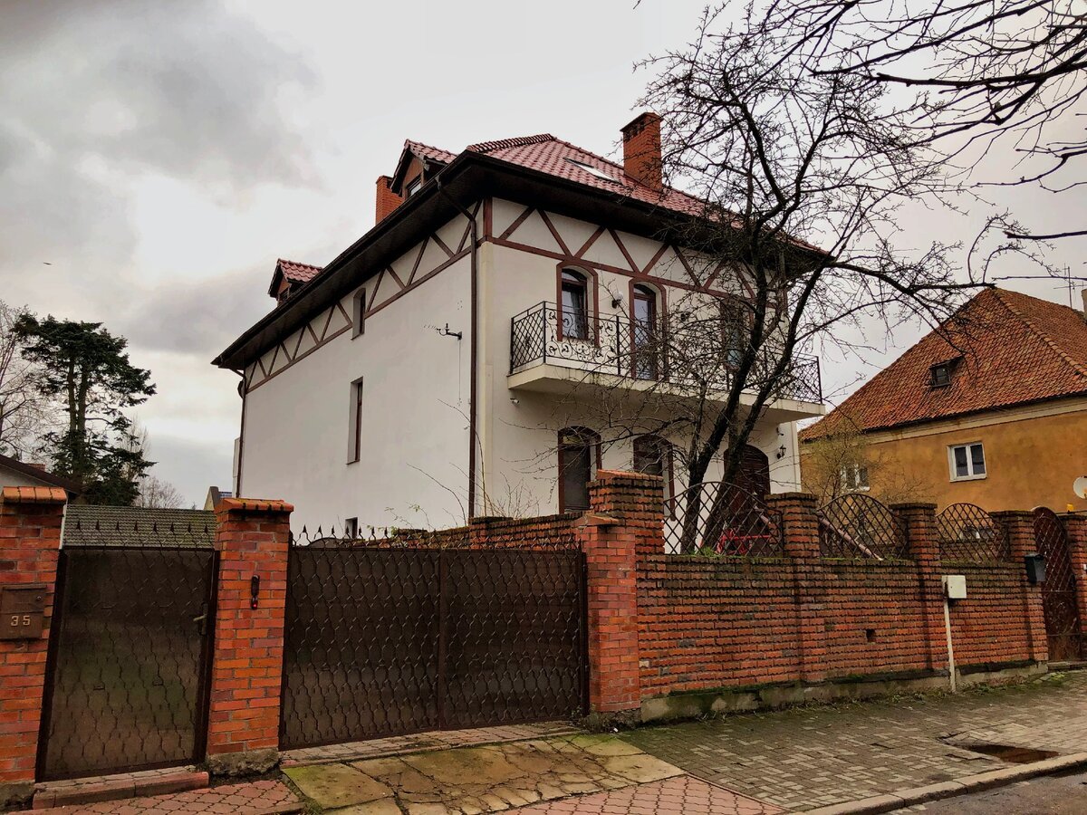 Район Амалиенау в Калининграде