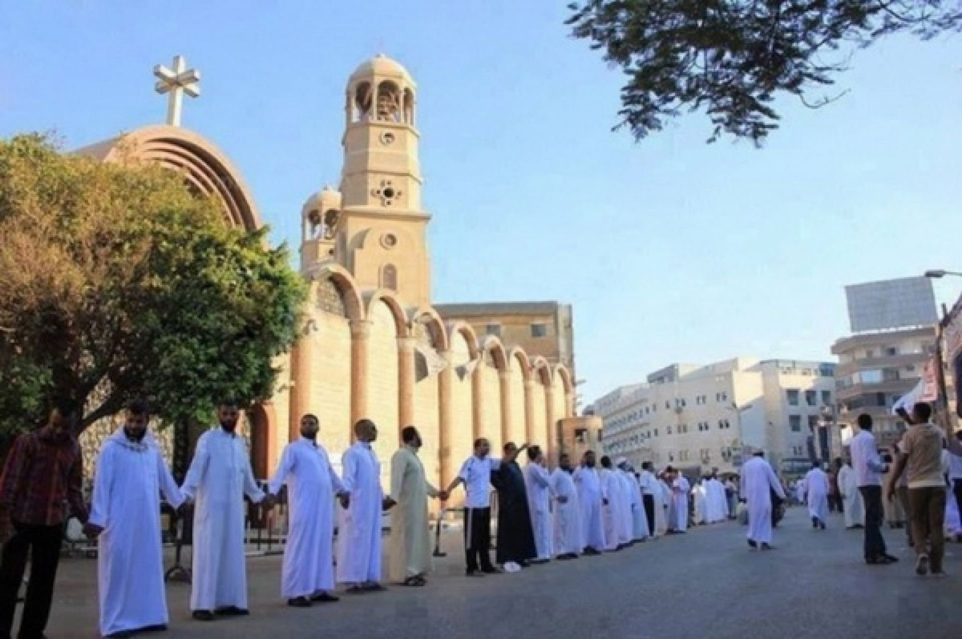 Мусульманский египет. Коптская Церковь в Хургаде. Христианская Церковь в Египте.