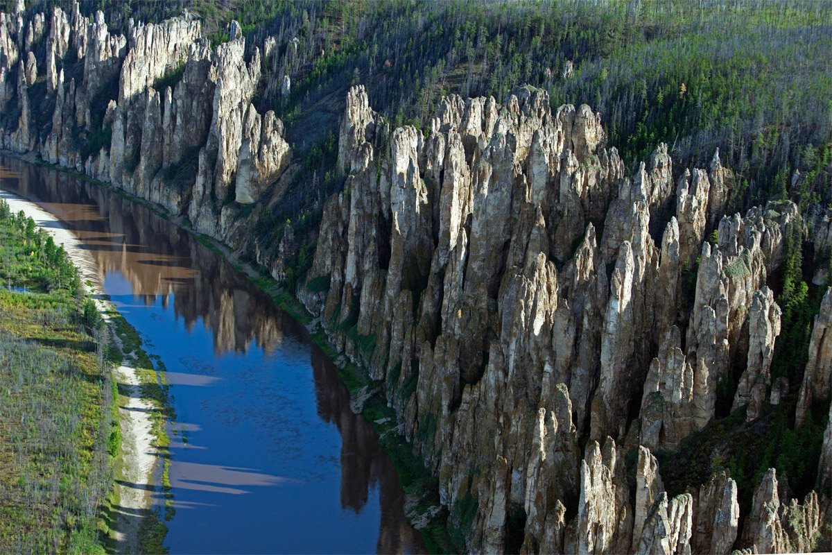 Национальный парк «Ленские столбы» в Якутии (Россия)