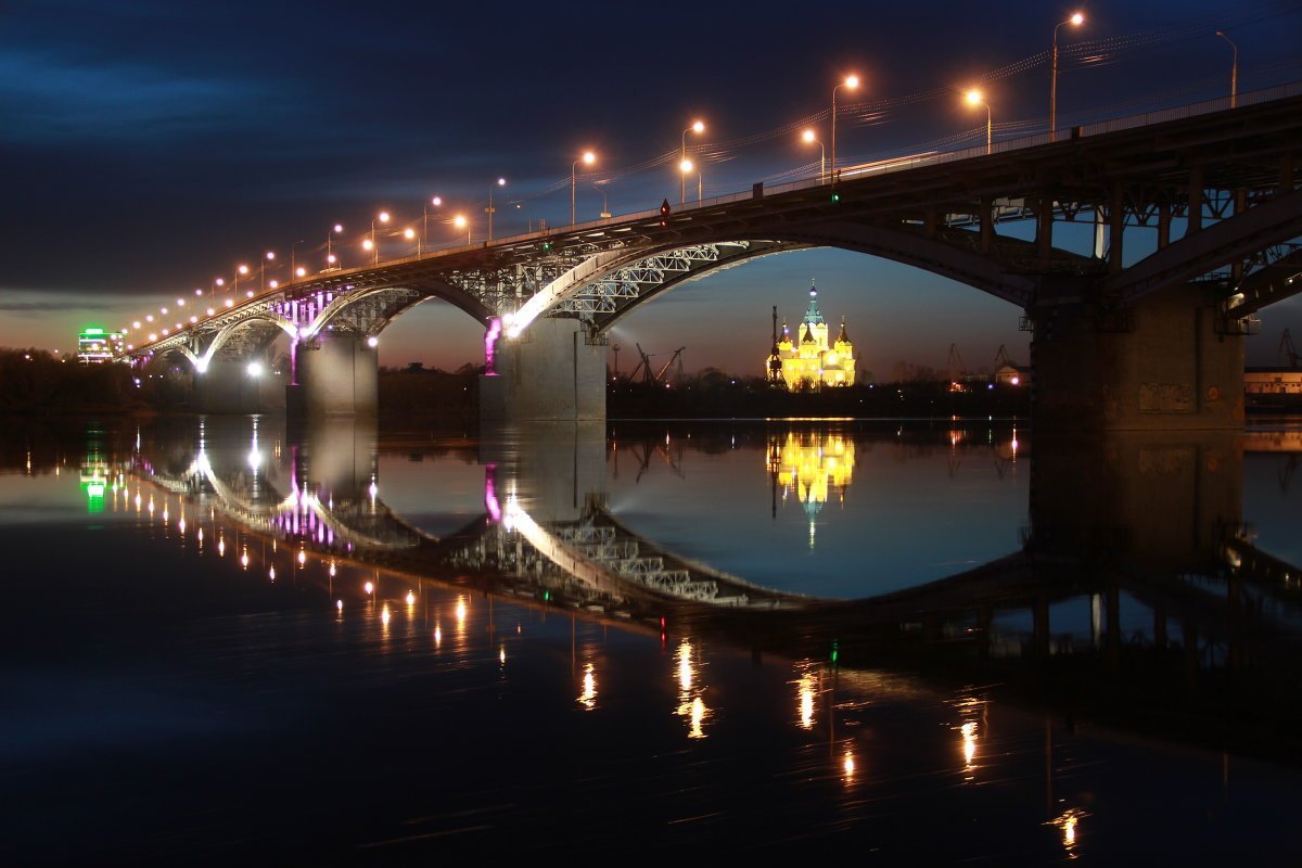 Канавинский мост Нижний Новгород