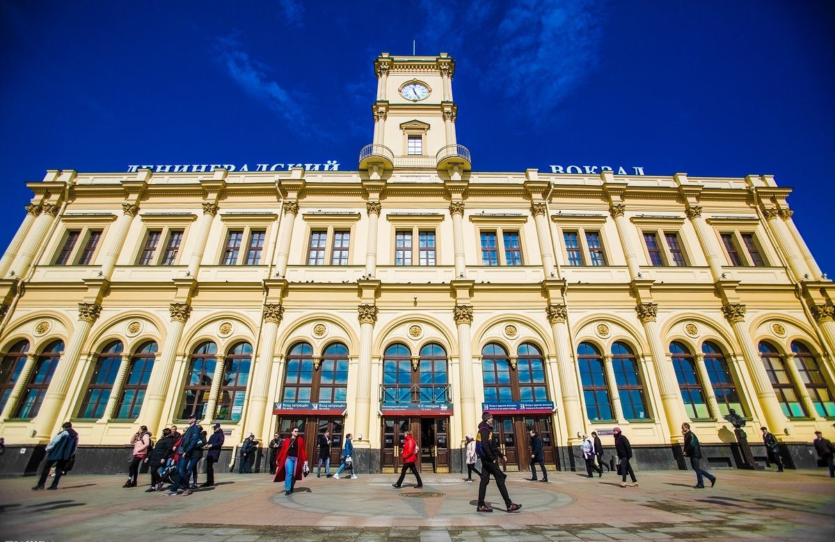 Московский вокзал санкт петербург фото снаружи