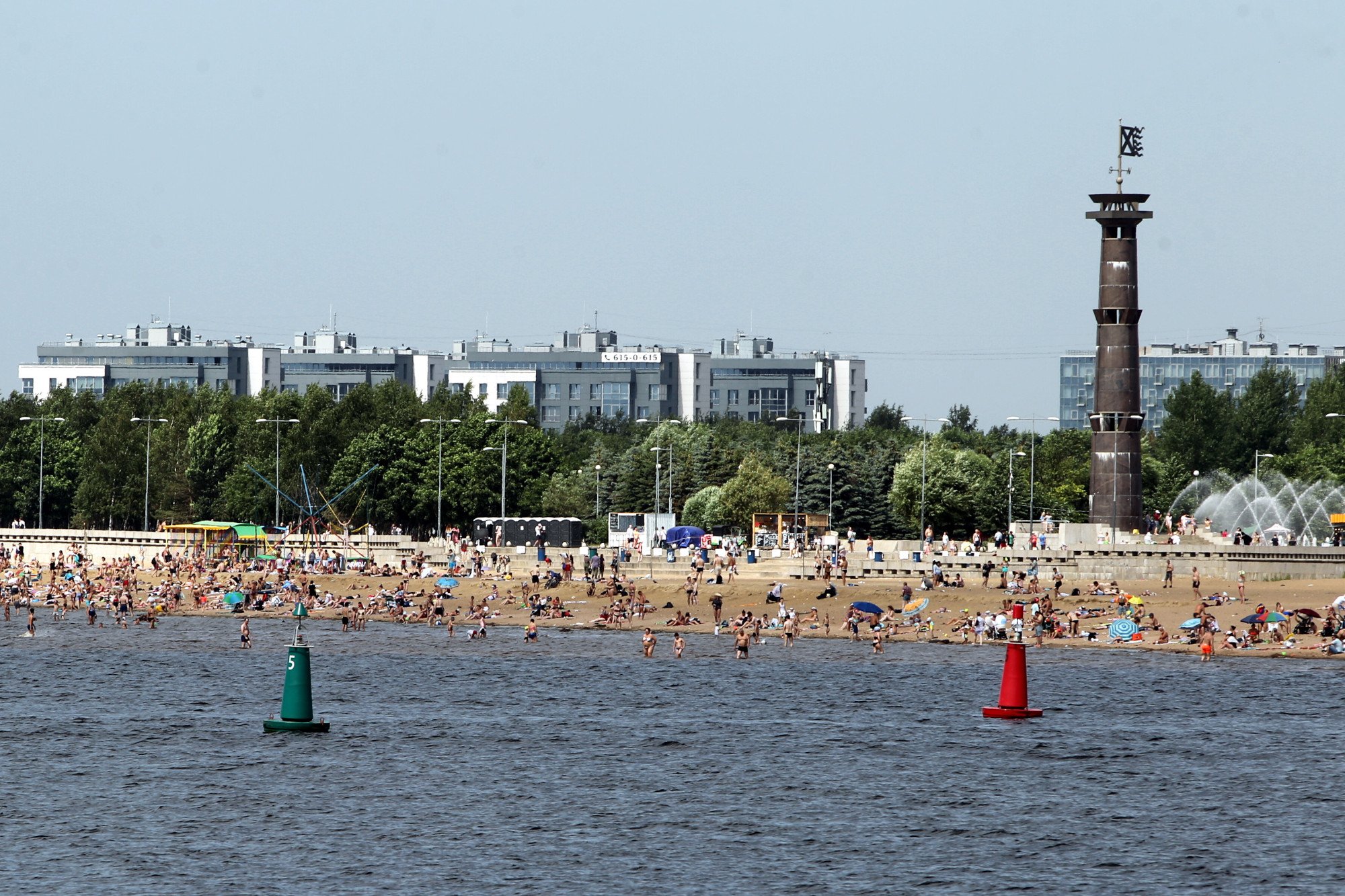 Петербург где купаться