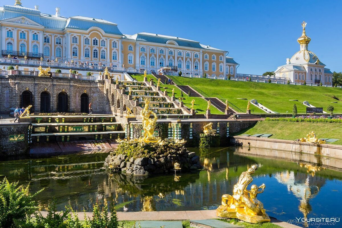 Петергоф дворец парк