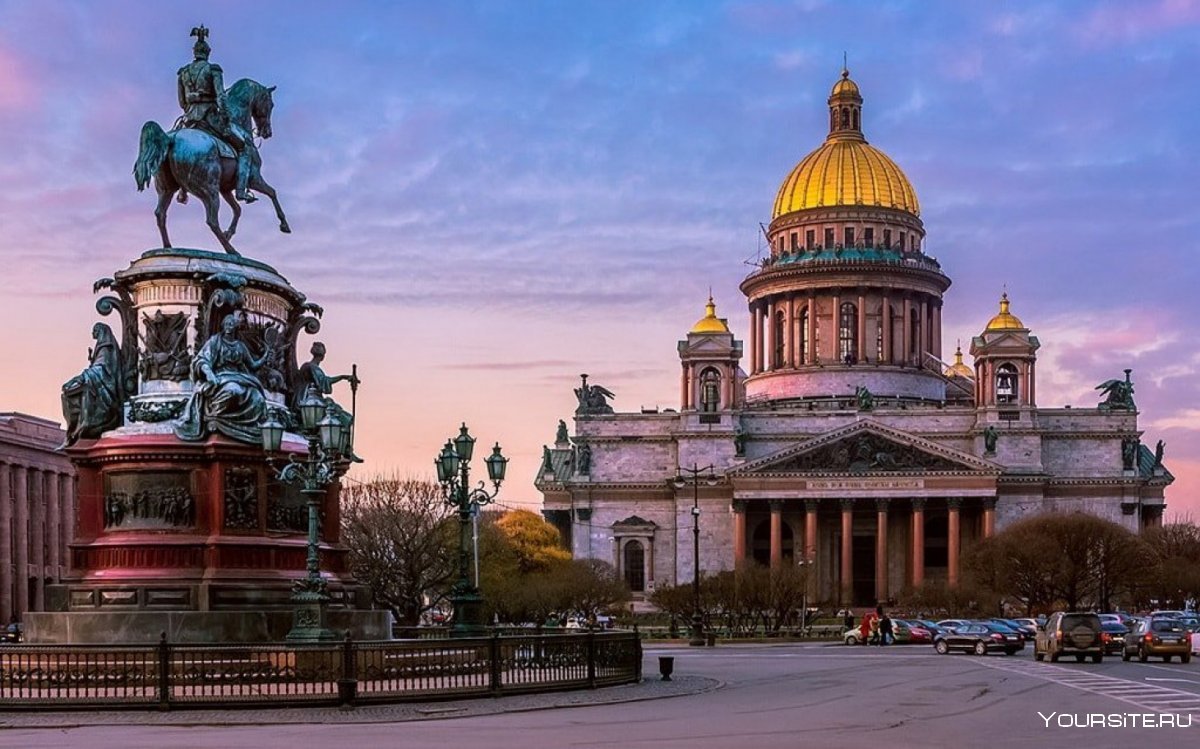 Исаакиевский собор памятник Николаю