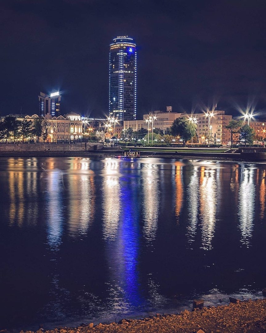 Вечерний Екатеринбург Плотинка