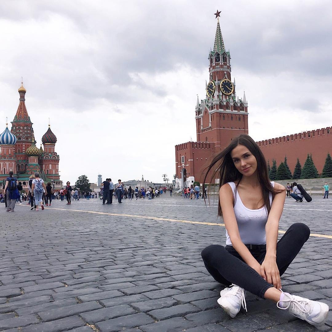 Красивые девушки Москвы
