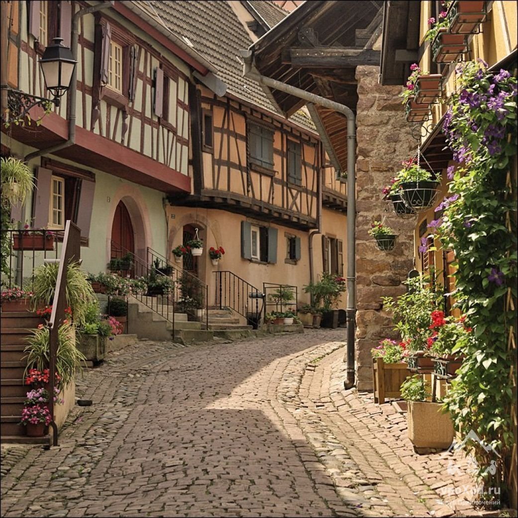Город во Франции Eguisheim