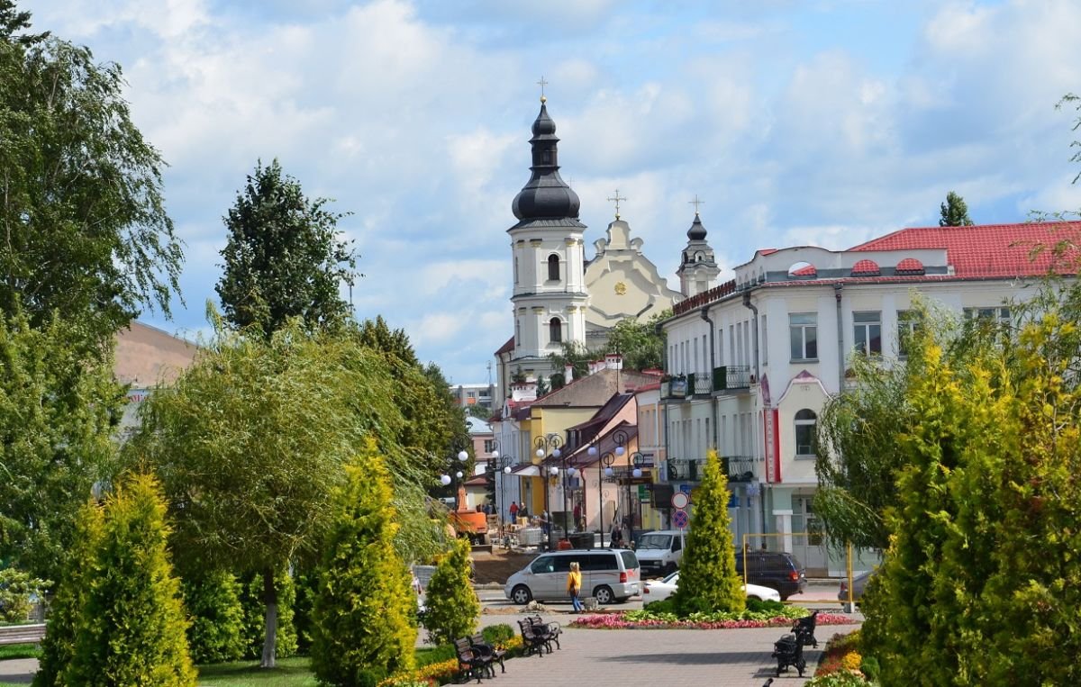 Пинск центр города