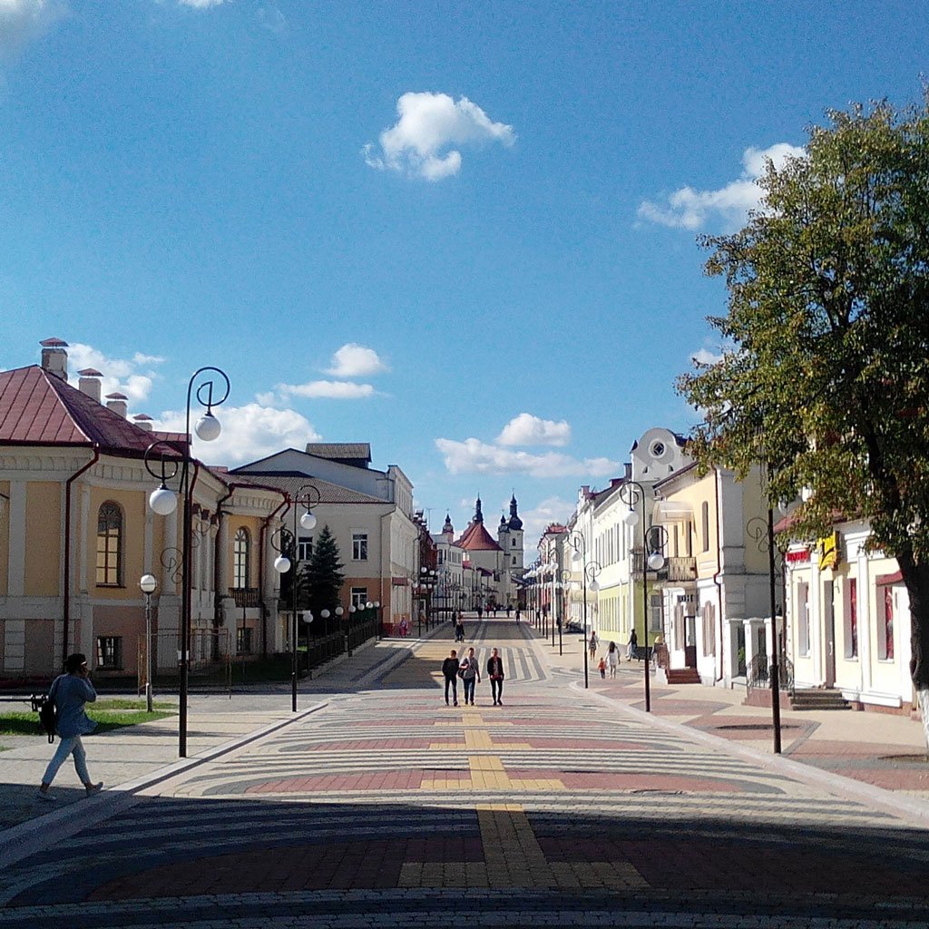 Пинск пешеходная улица