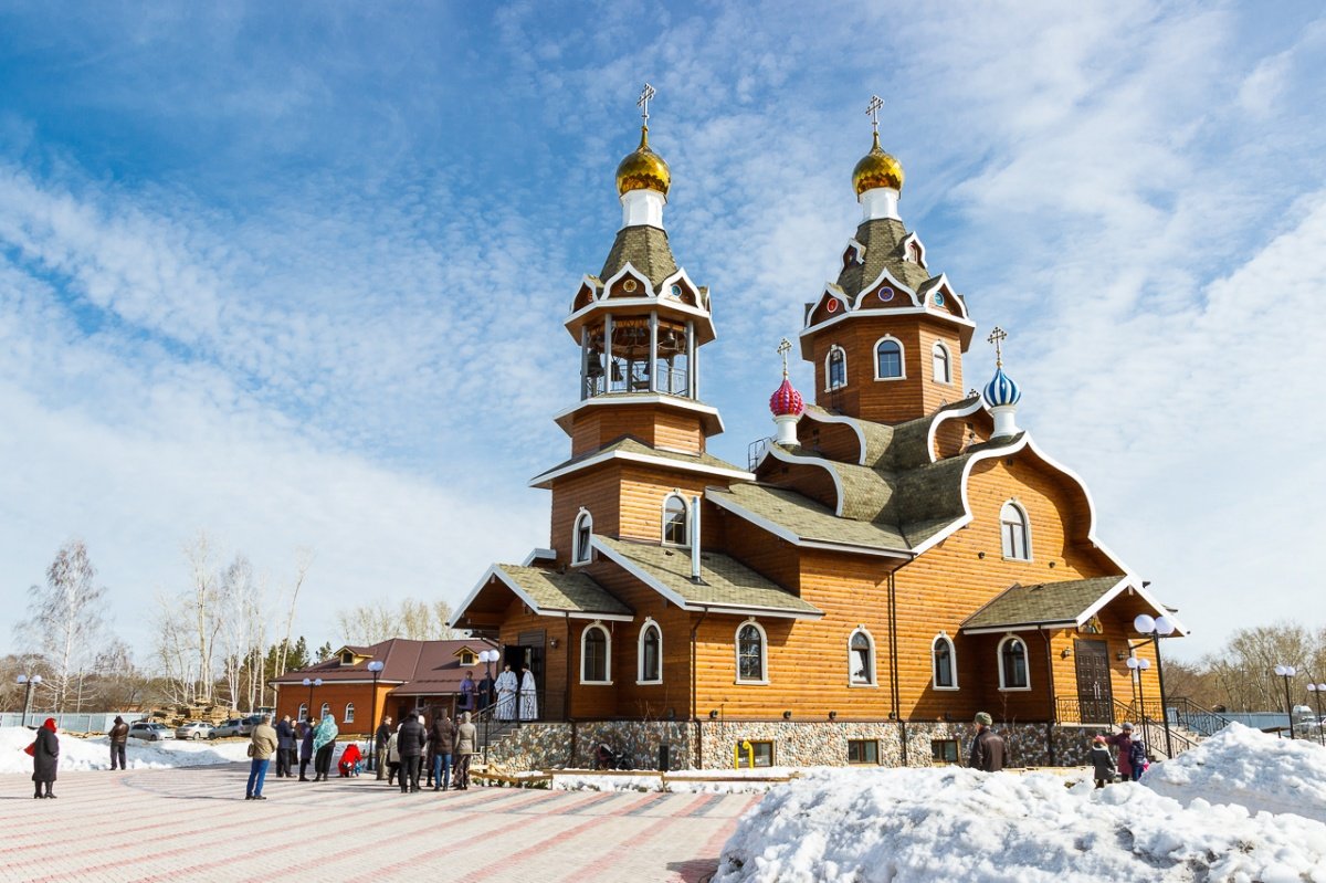 Церковь Бердск микрорайон