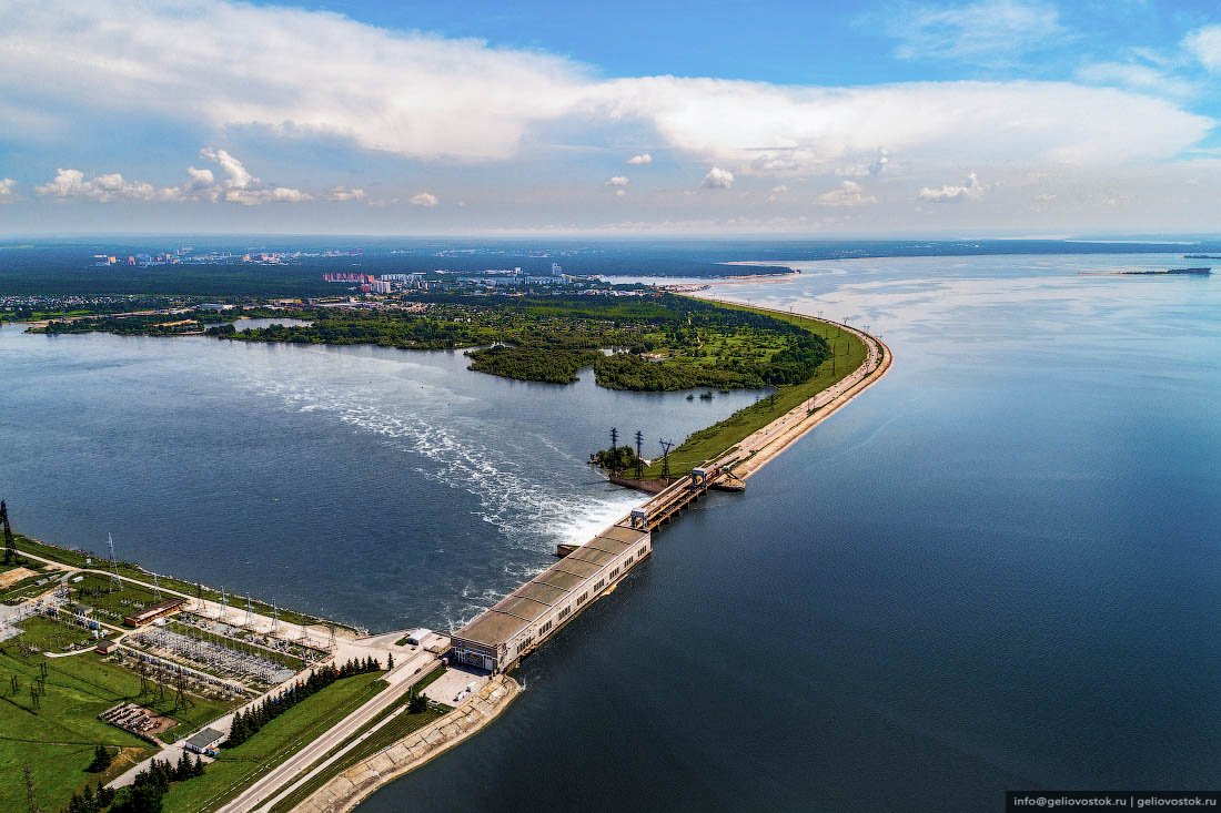 Обская ГЭС Новосибирск