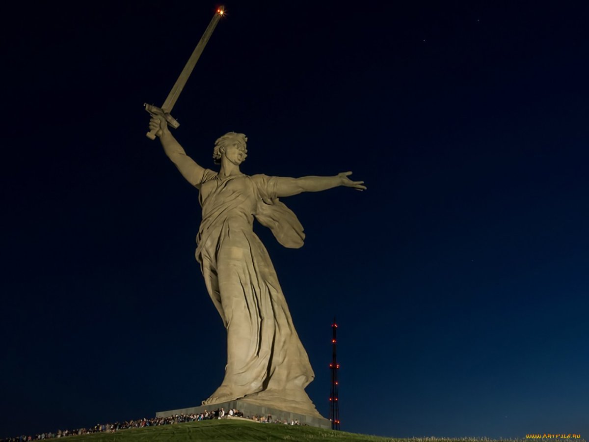Родина мать волгоград фото