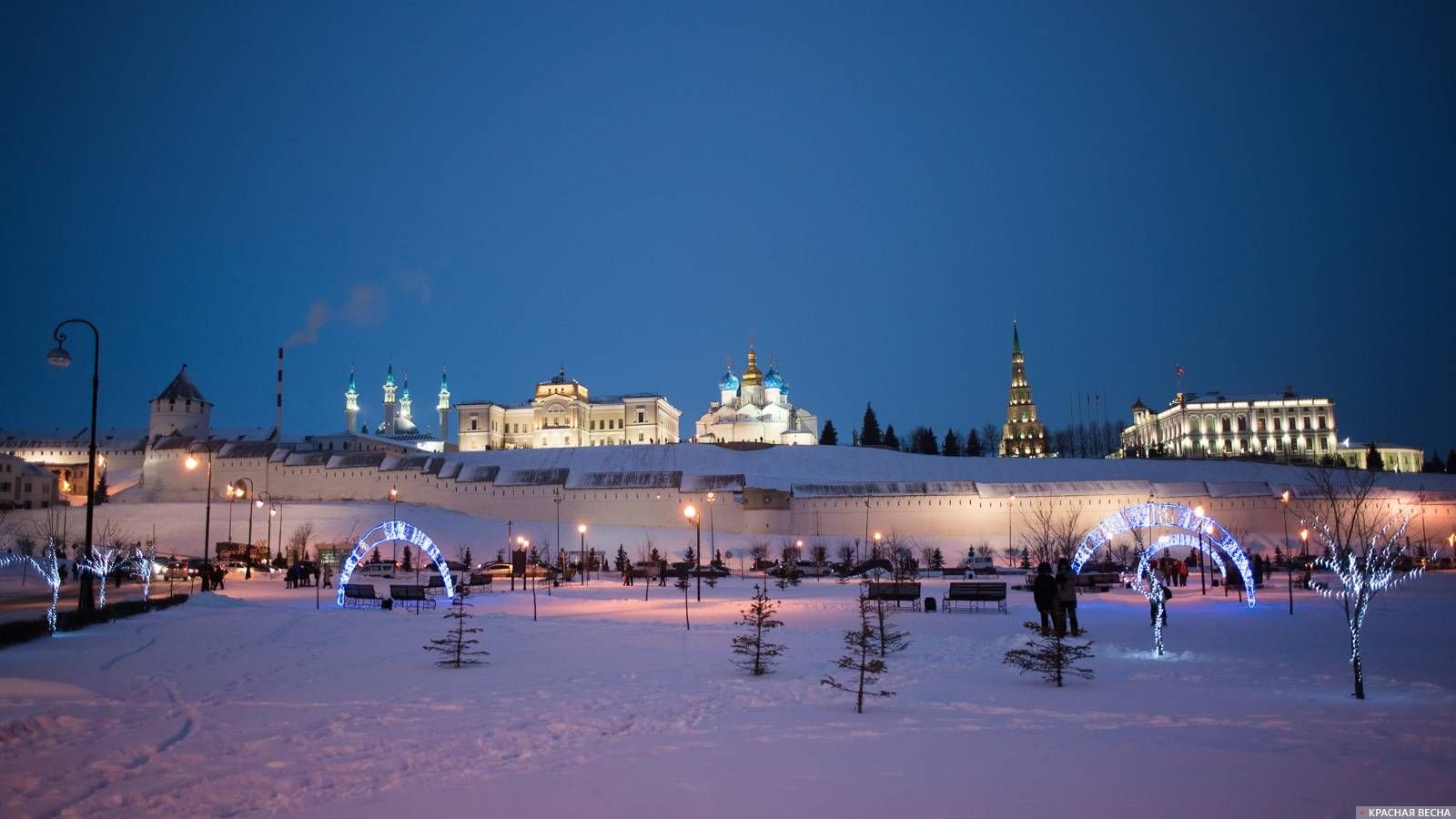 Кремлевская Казань зимой