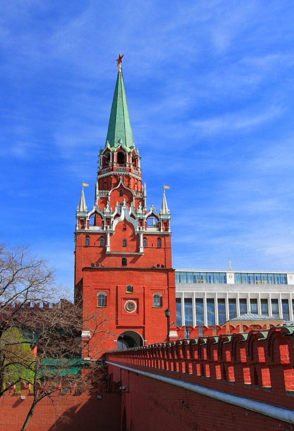 Боровицкая башня Московского Кремля
