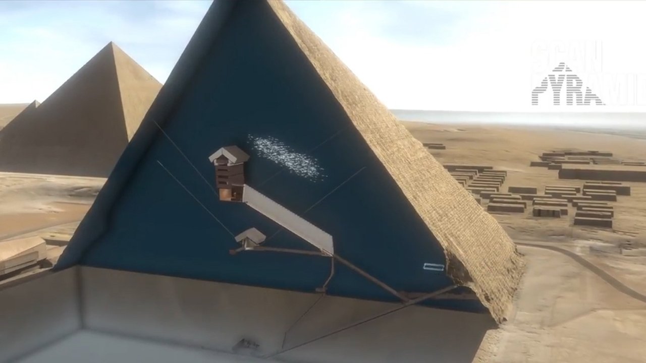 большая галерея пирамиды хеопса
