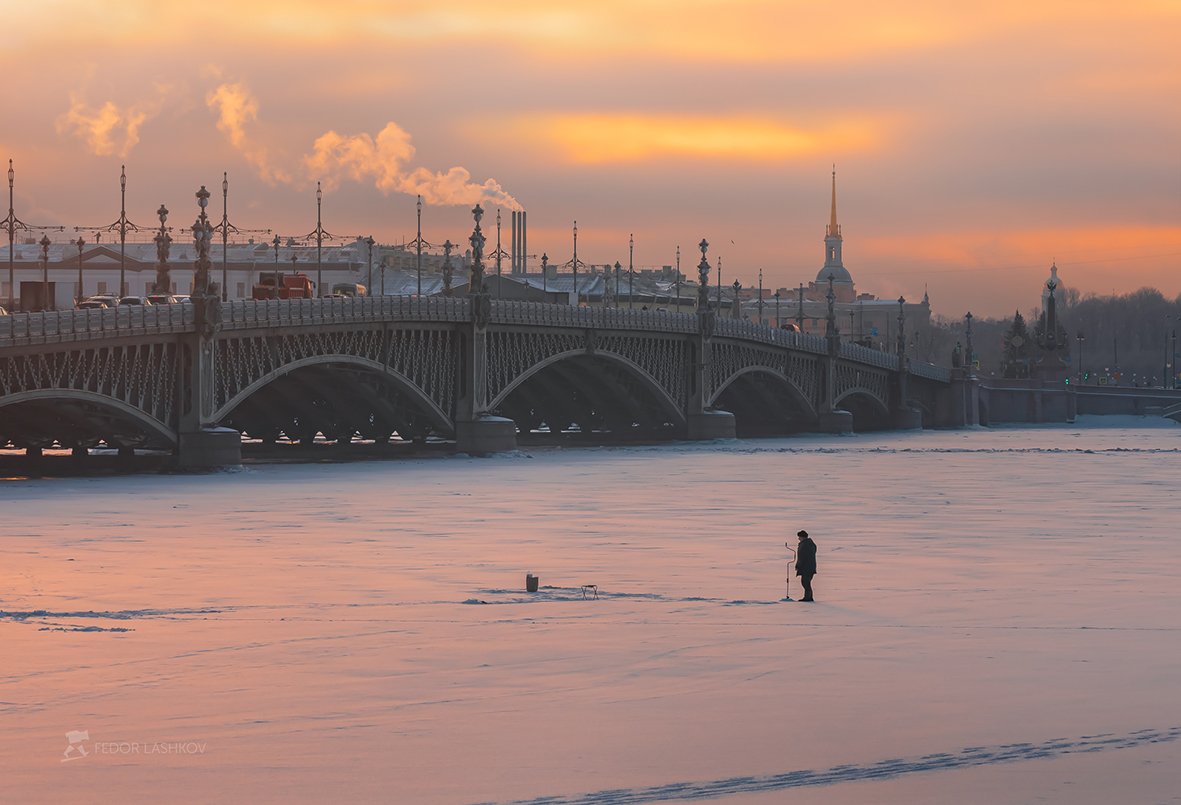 Зима в Петербурге Нева