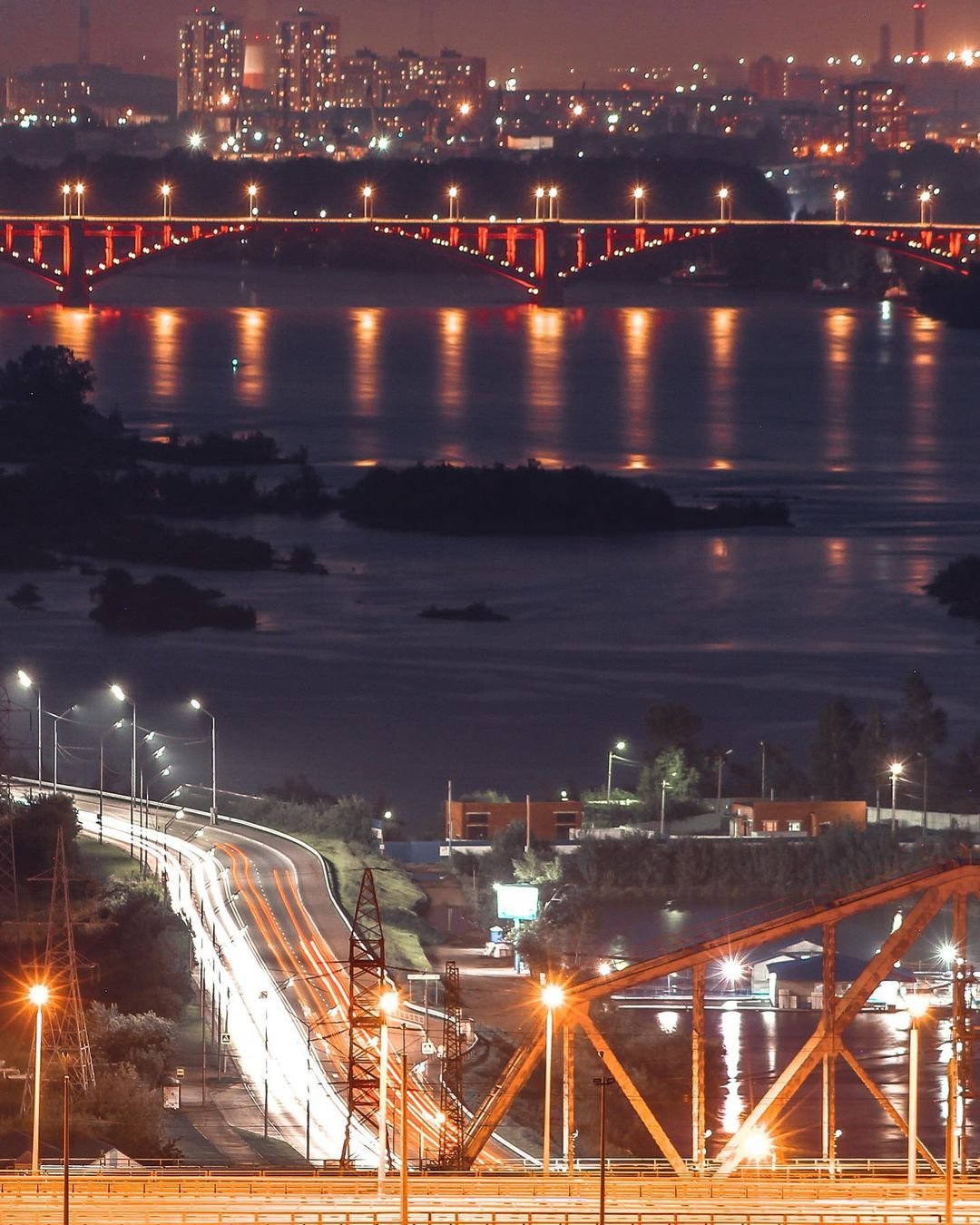 Коммунальный мост Красноярск