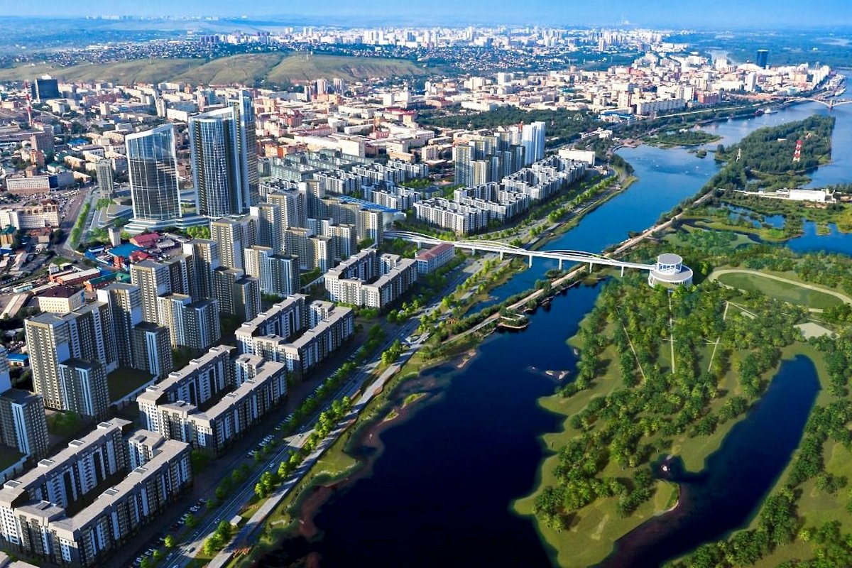 Красноярск-Сити новый деловой центр города