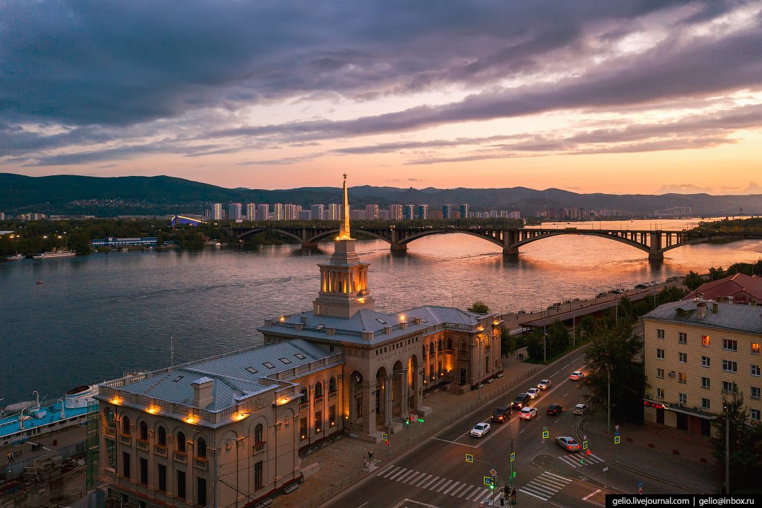 Красноярск летом