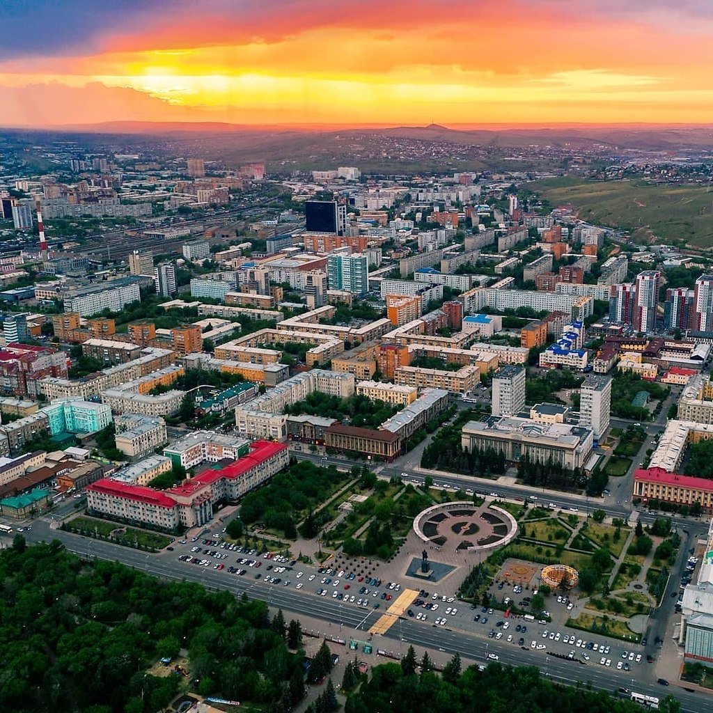 Красноярск красивый город