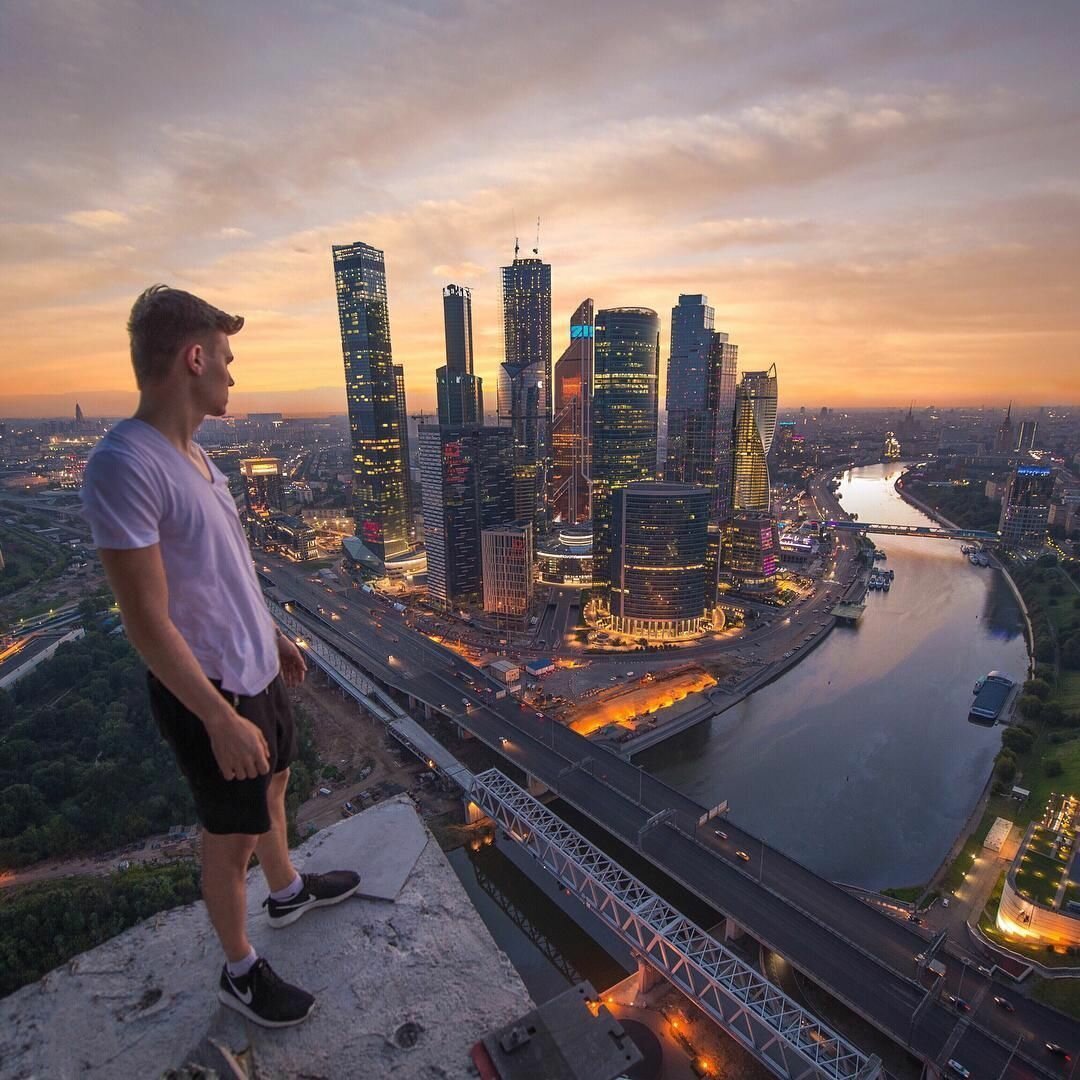 Селфи Москоу Сити