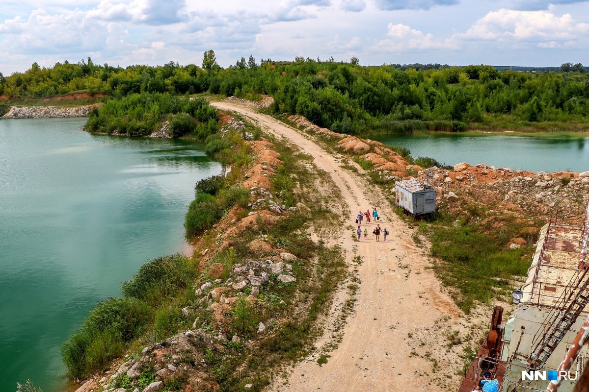 Каменищенский карьер нижний новгород фото