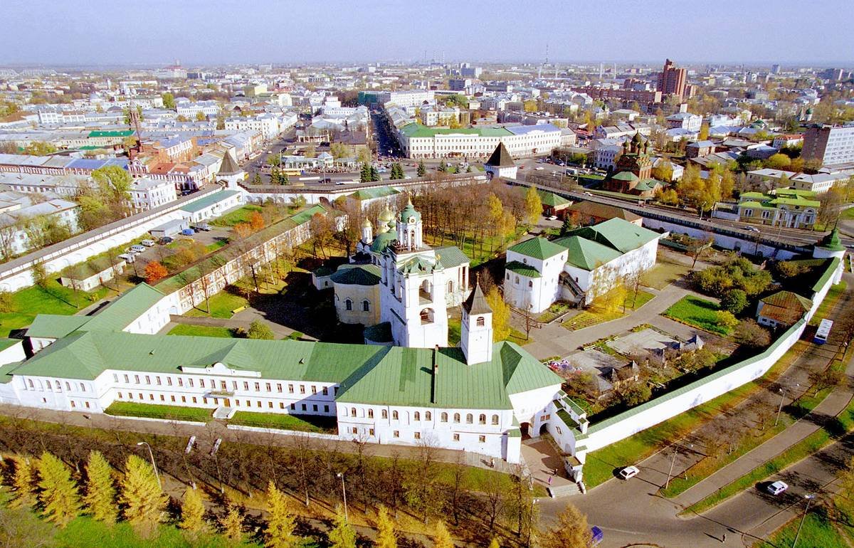 Спасо-Преображенский монастырь Ярославль