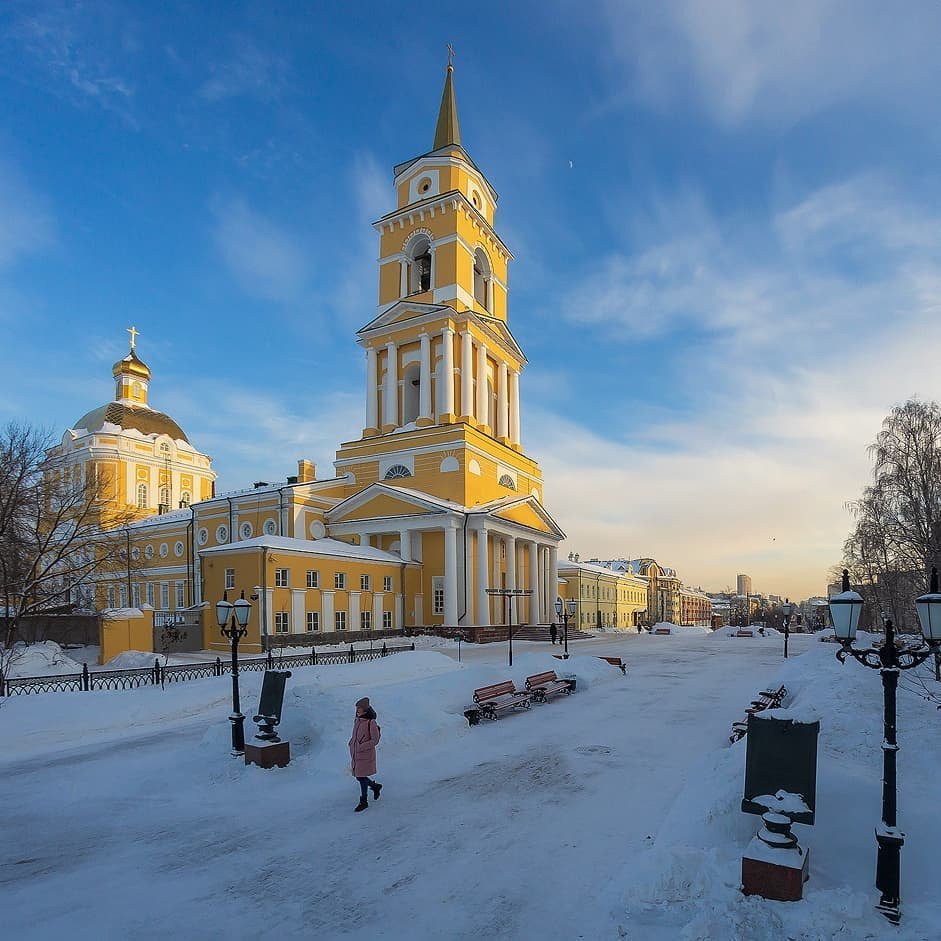 Соборная площадь Пермь
