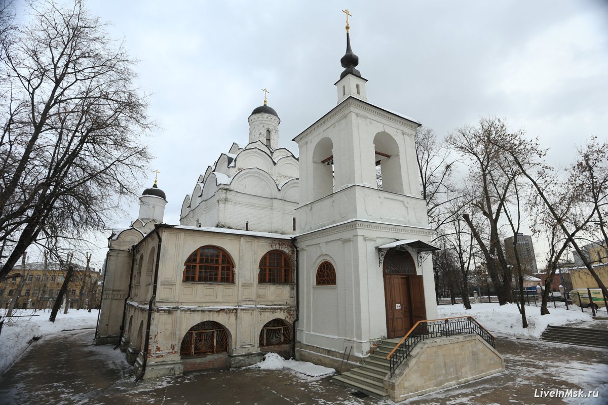 Храм Покрова в Рубцове Москва