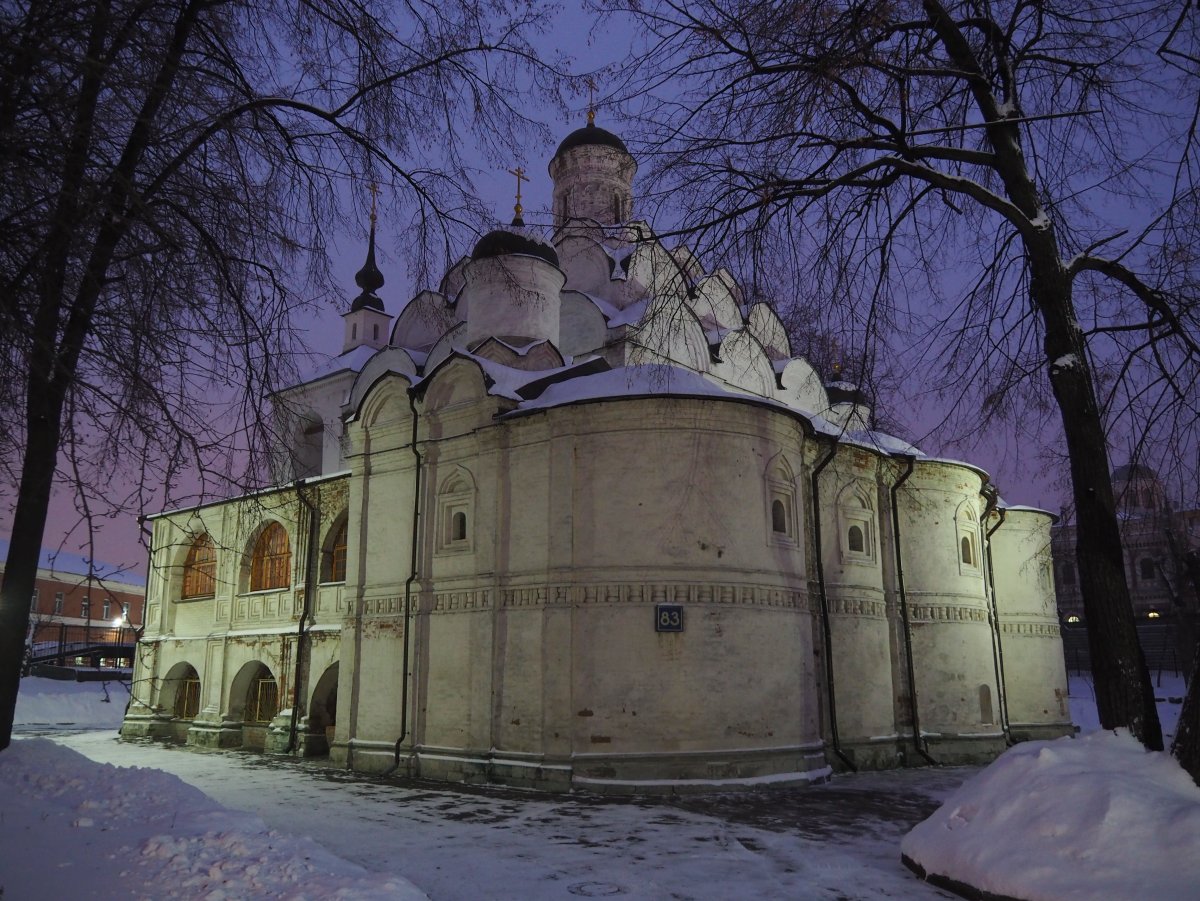 Церковь Покрова в Рубцове Москва 1619-1626