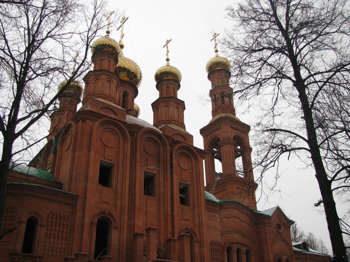 Серафимовская Церковь Петергоф