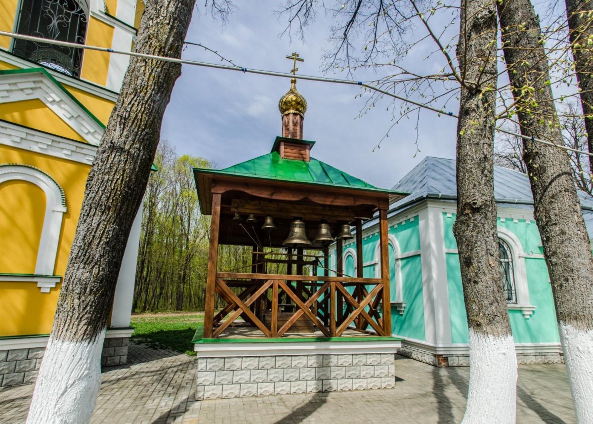Никольский монастырь Тула осень