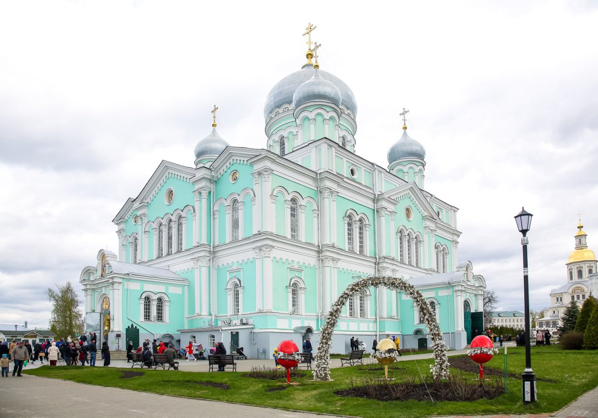 Дивеевский монастырь Рождество 2020