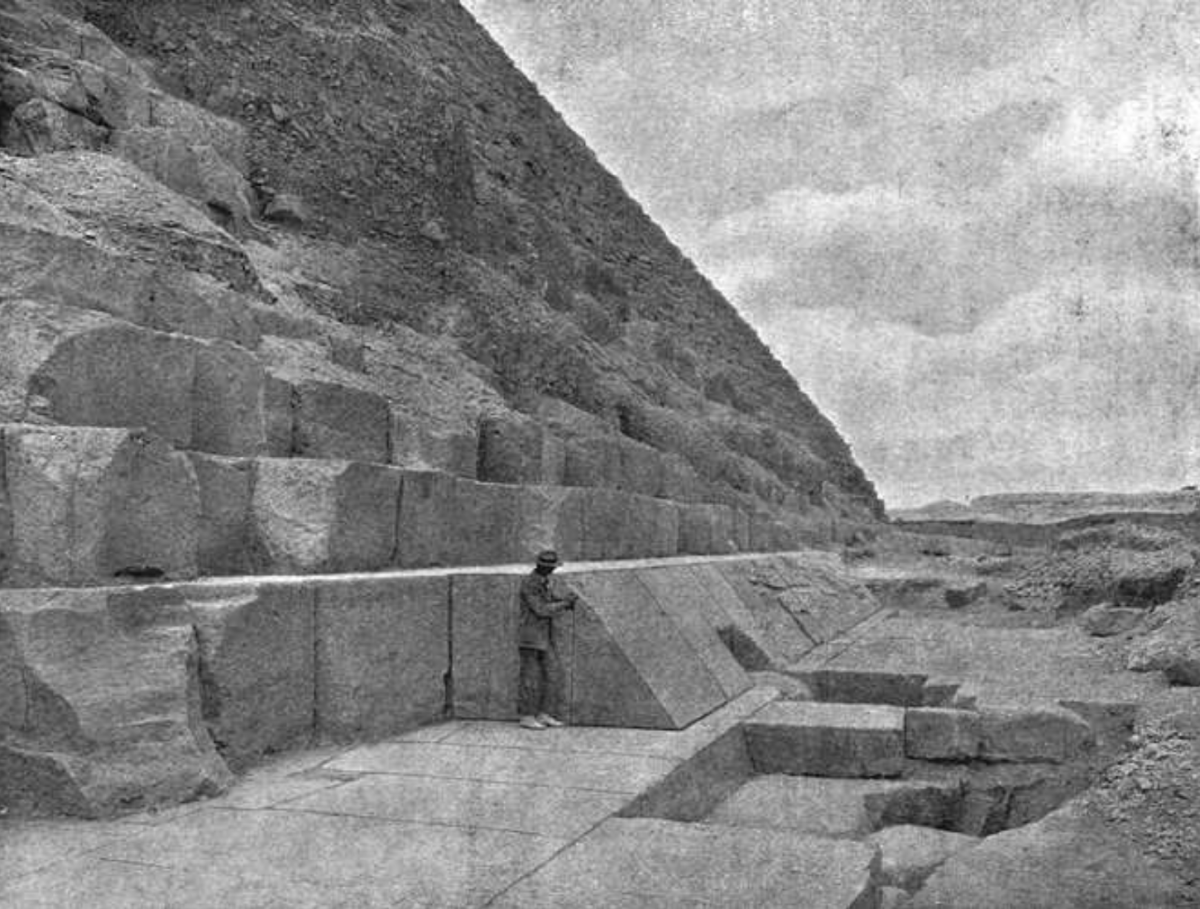 Блоки пирамиды хеопса