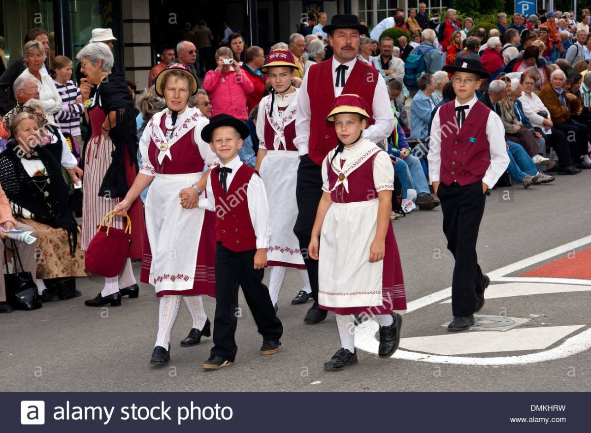 Национальный костюм лихтенштейна