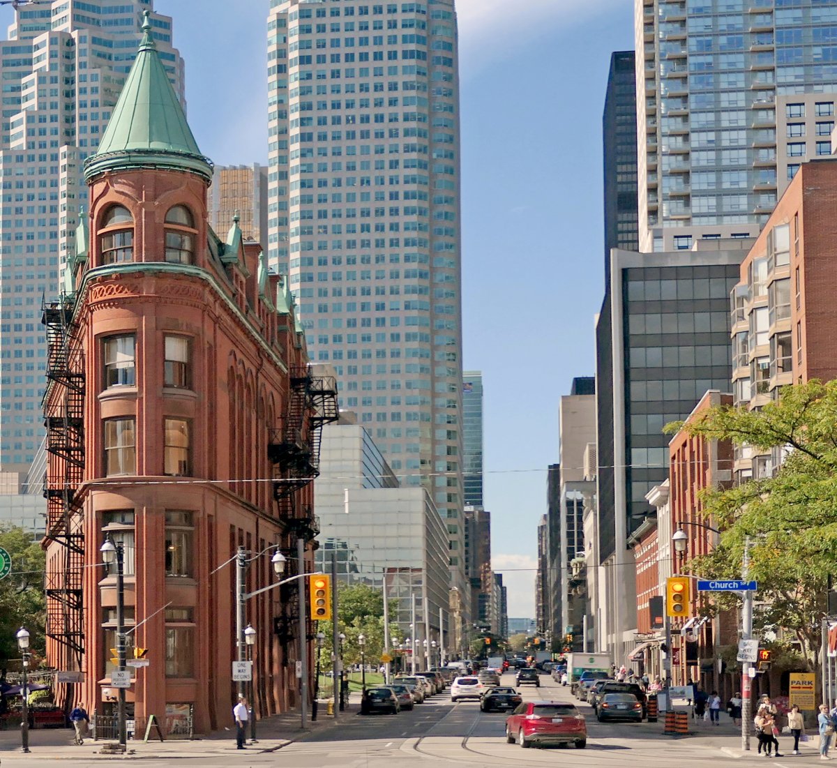 Торонто улицы города