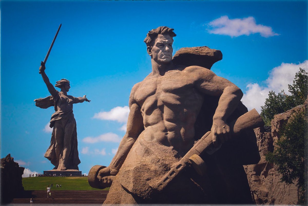 Мамаев Курган и Родина мать