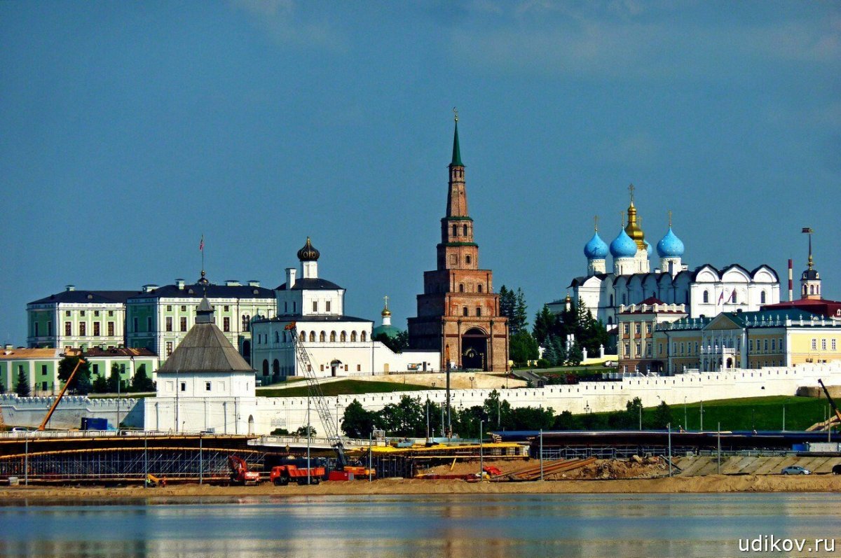 Казанский Кремль вид с реки