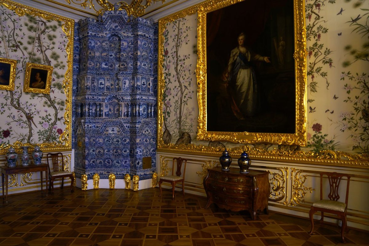 Дворец Марли Петергоф интерьер