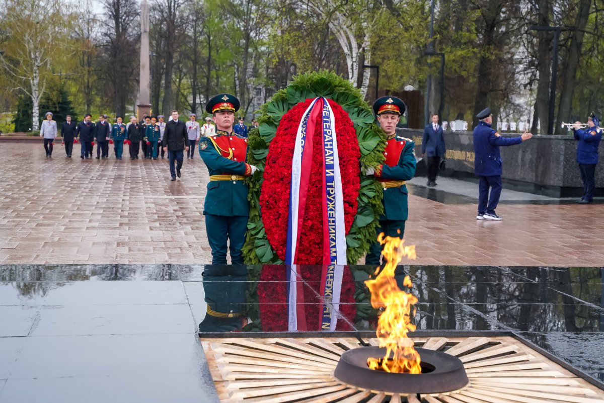 Вечный огонь в Туле у Кремля